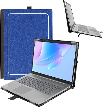 Honeymoon Case Cover for Dell Inspiron 15 3530 3535 3520 3521 3525 3510 3511 3515 / Dell Latitude 5540 / Vostro 15 3530 3535 Series 15.6 inch Laptop,Multi-Angle Stand with Heat-Vent,Blue