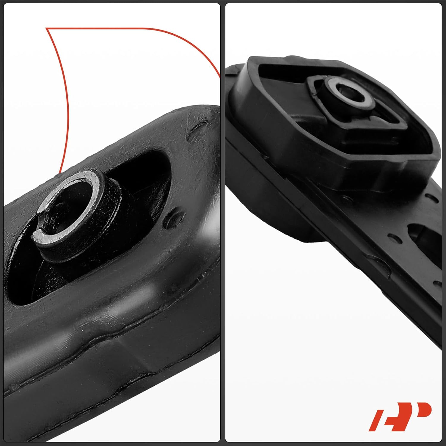 A-Premium 2PCS Front and Rear Torque Strut Mount Set Compatible with Nissan Sentra 2007 2008 2009 2010 2011 2012 L4 2.0L, Automatic CVT Transmission, Replace# 11360ET00A, 11380ET000