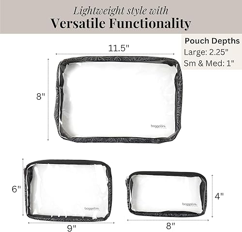 Miniatura 3 de Baggallini Bolsas de viaje transparentes