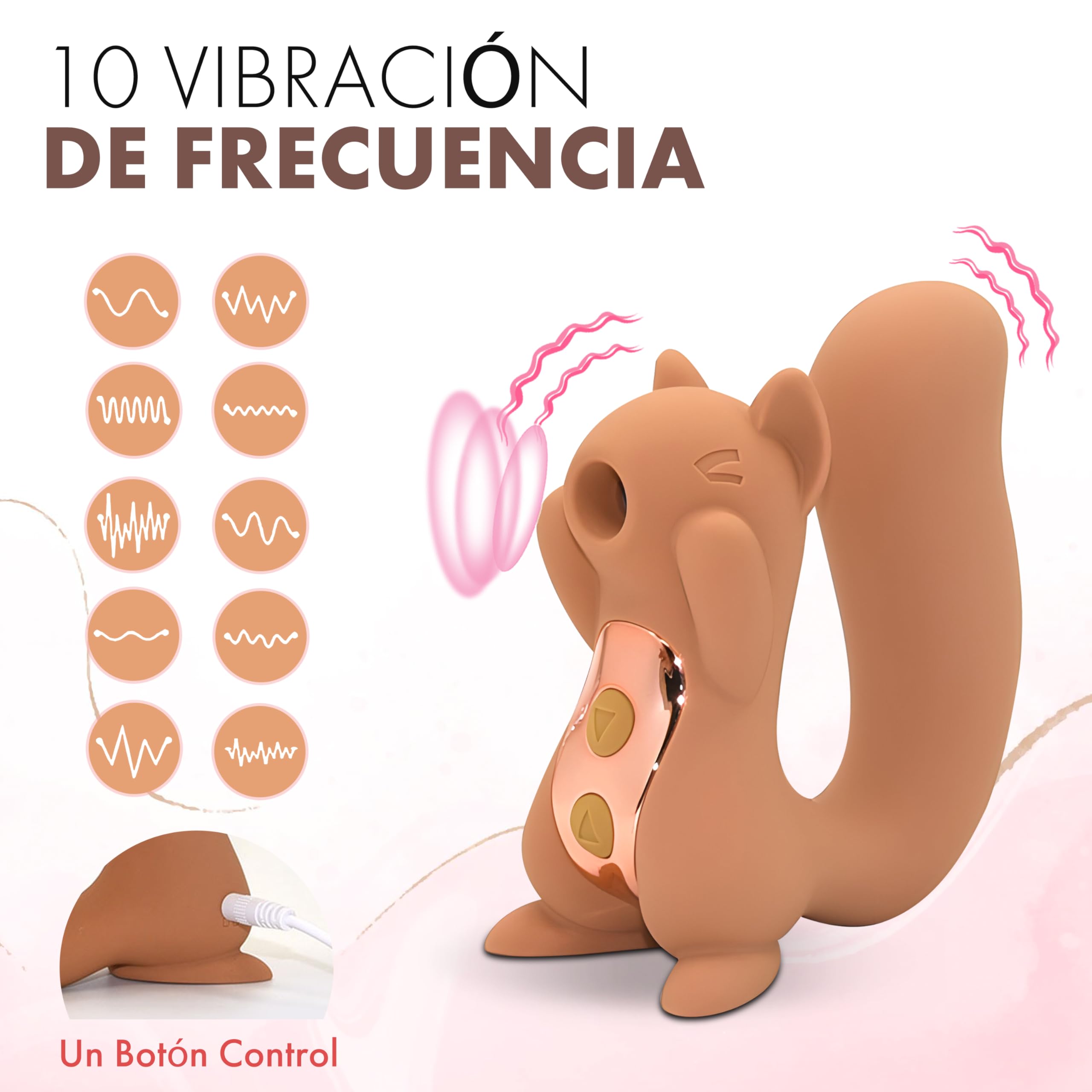 JERRYSHOP Kit Juguetes Eróticos Para Parejas Sexuales, Succionador Vibrador | JERRY-SHOP Kit Juguetes Sexo Mujer Succionador con Vibrador y Consolador Con Ventosa. Diseño Premium, Elegante y Discreto.
