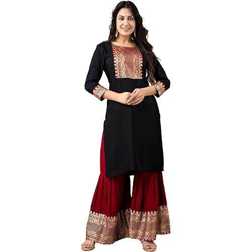 Chandrakala Valentines day Gifts for Her, Kurta & suits for Women (K163-P)