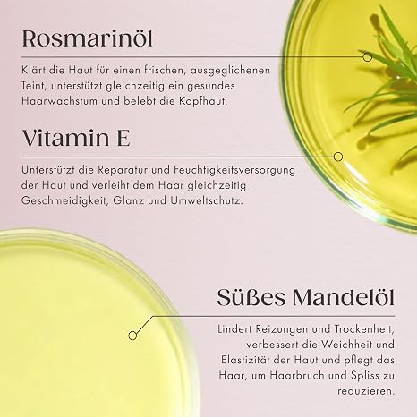 Satin Naturel Organic Rosemary Oil with Almond Oil 100 ml