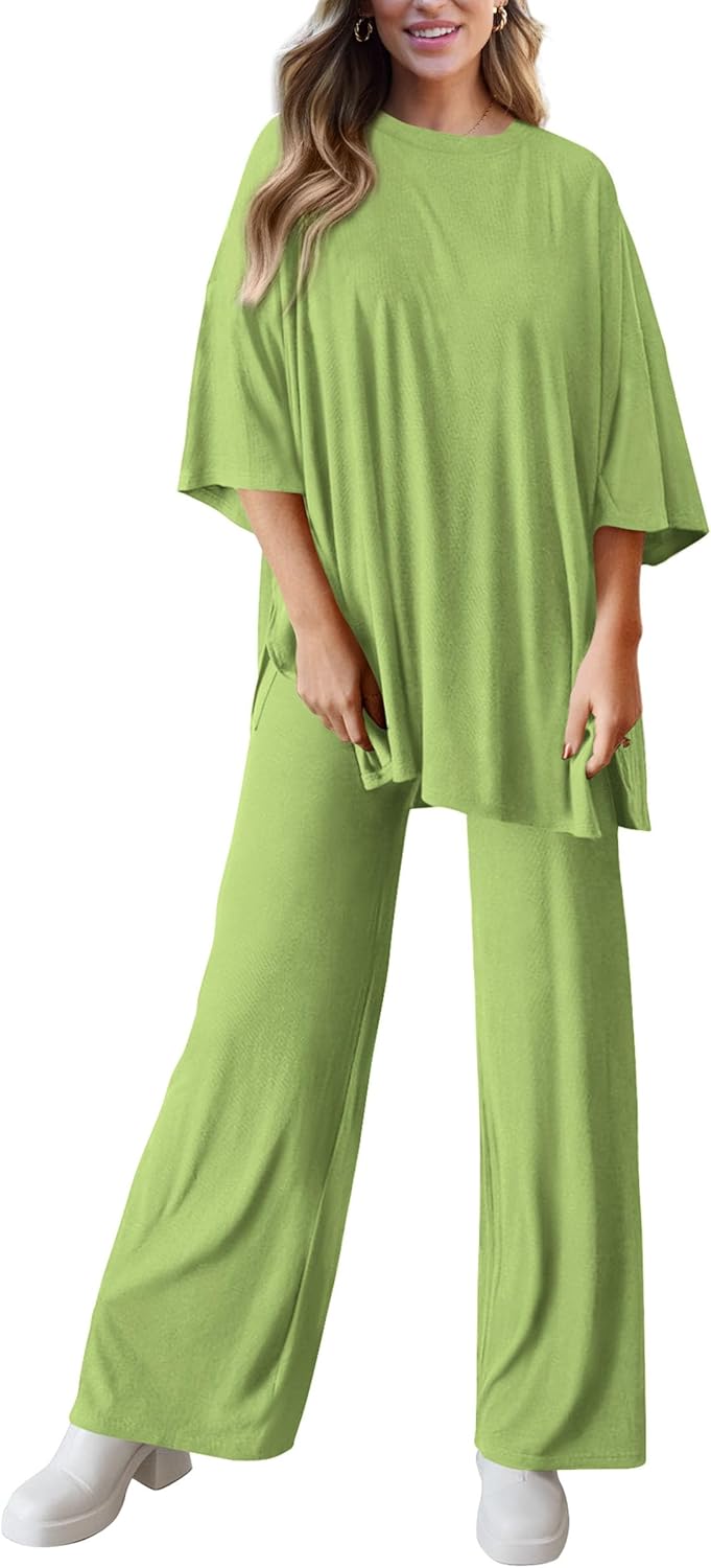 PRETTYGARDEN Two Piece Sets for Women Summer Fashion Lounge Matching Set 2026 Spring Travel Vacation Airport Outfits Clothing - Image 5