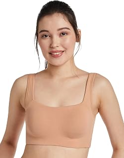 Amazon Brand - Symbol Women's Cotton Stretch Non Padded Wire Free Full Coverage Slip On Bra Price In India