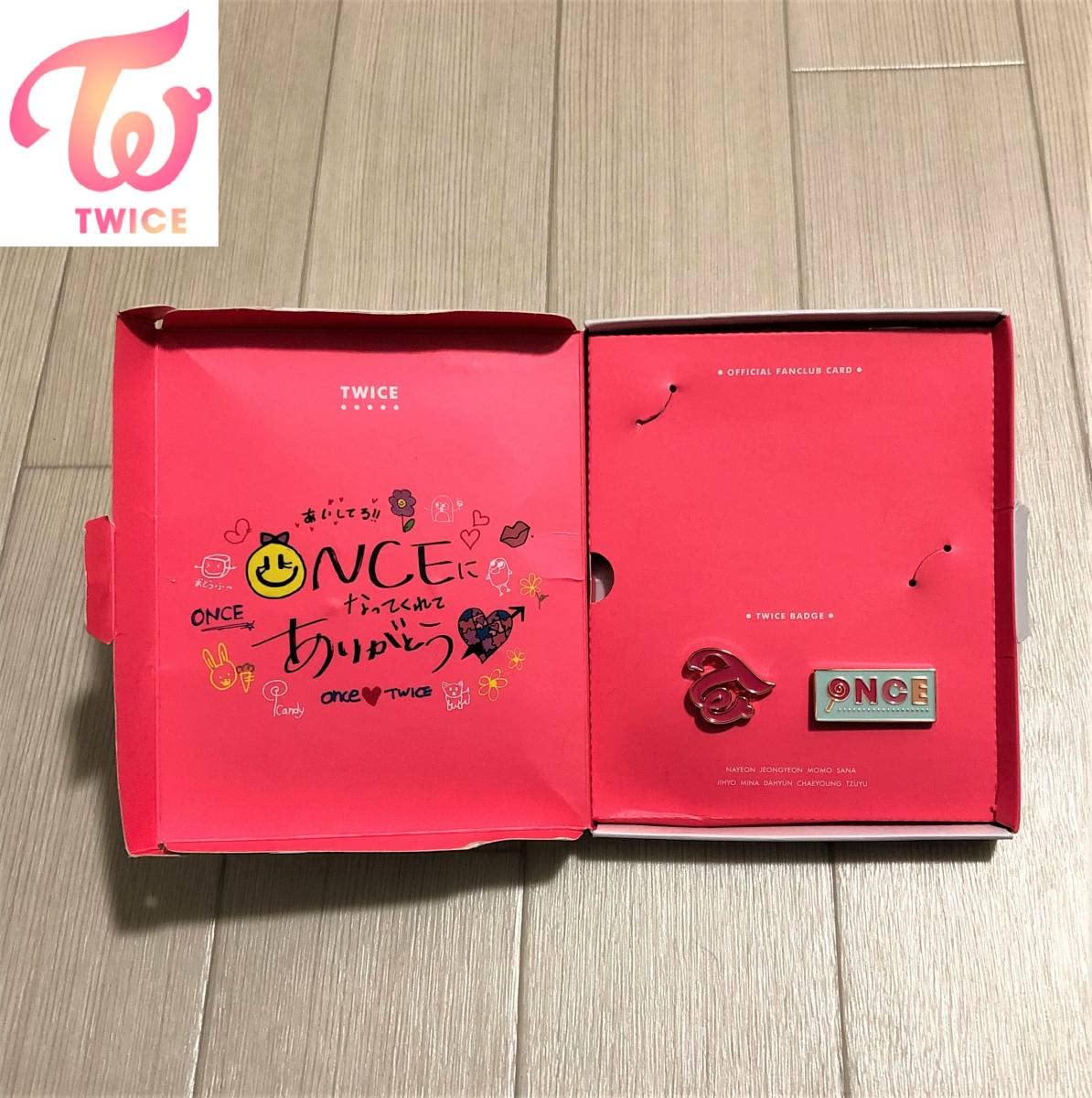 Amazon.co.jp: ONCE TWICE JAPAN OFFICIAL FANCLUB FC ファン