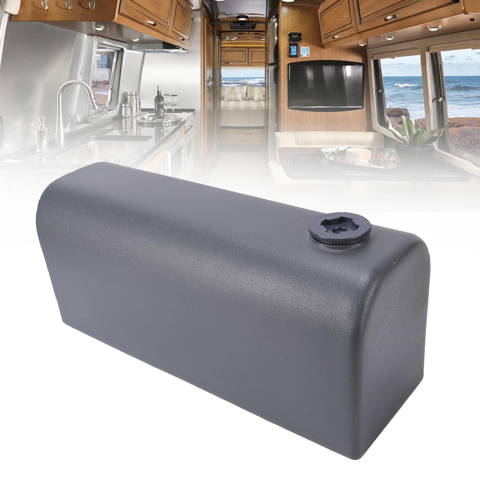 Aramox Serbatoio dell'Acqua per Contenitore dell'Acqua Portatile in LLDPE per Uso Alimentare Serbatoio 'Acqua Portatile da 4,5 Galloni per Barche da Campeggio Rimorchi Coltura Bere Cucinare Pulizia