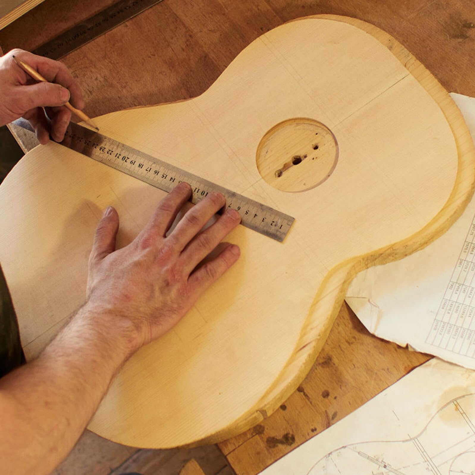 Alipis Selbstgemacht Gitarrenkopfplatte mit Kürbisform Feine Verarbeitung Blanke Oberfläche Geeignet für E-gitarren und Folk Gitarren Kreatives Design zum Selbermachen