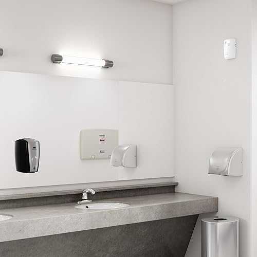 Miniatura 6 de Rubbermaid Commercial Despachador automático de espuma, negro/negro perla, 5.25 pulgadas de longitud x 5.18 de ancho x 10.86 de altura, Negro, 1