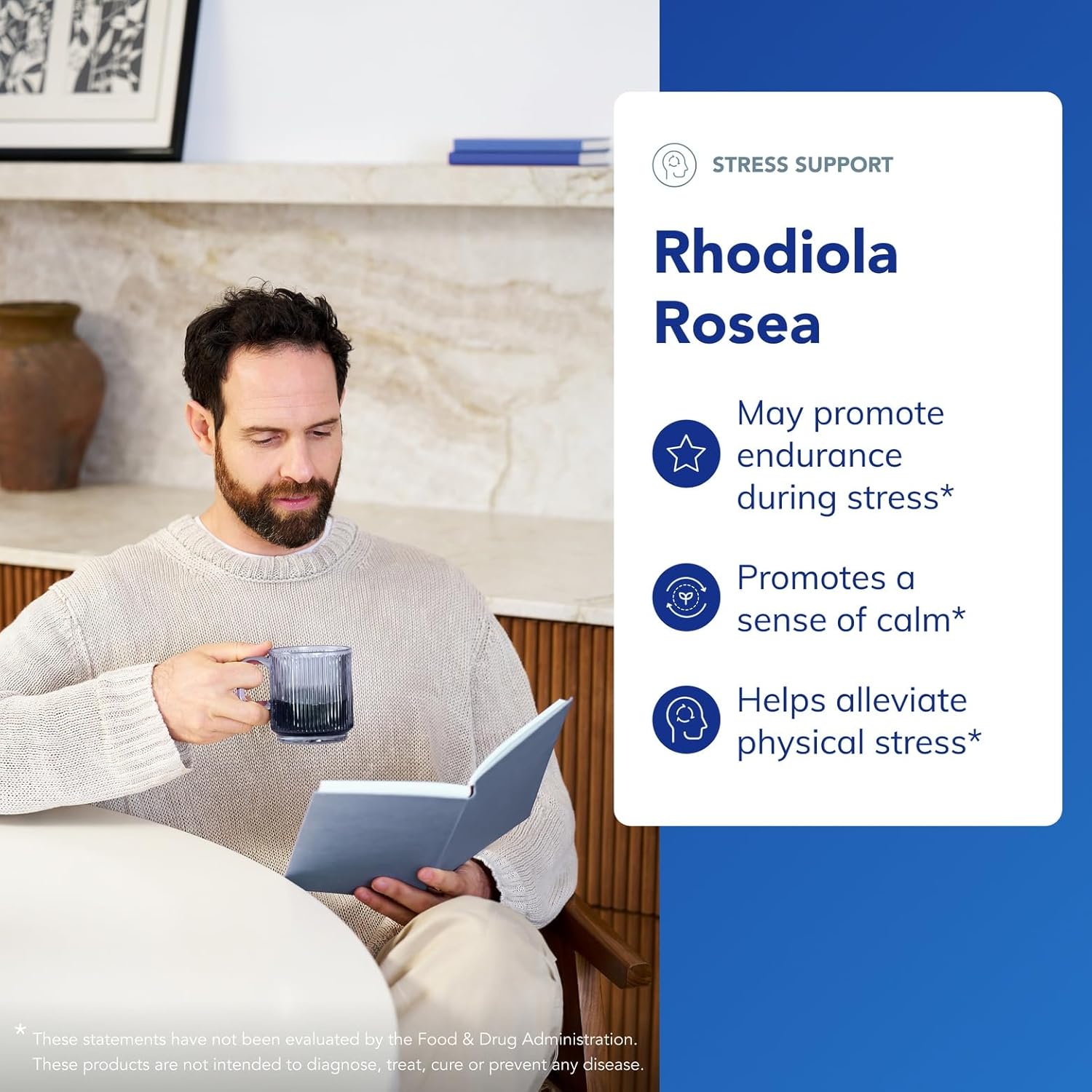 Pure Encapsulations Rhodiola Rosea - for Occasional Stress, Endurance & Fatigue Relief* - with Adaptogens - Gluten Free & Vegan - 180 Capsules - Image 3