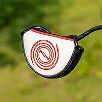 Vista 7 de Cubiertas para Cabeza de Palo de Golf Fundas para Putter Cubierta de Putter Mallet Cubierta de Putter Blade para Odyssey White Hot Pro Heel-Shaft