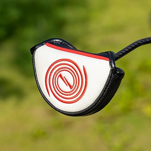 Miniatura 7 de Cubiertas para cabeza de palo de golf, cubiertas para putter, cubierta de putter para Odyssey White Hot Pro, eje fuerte magnético