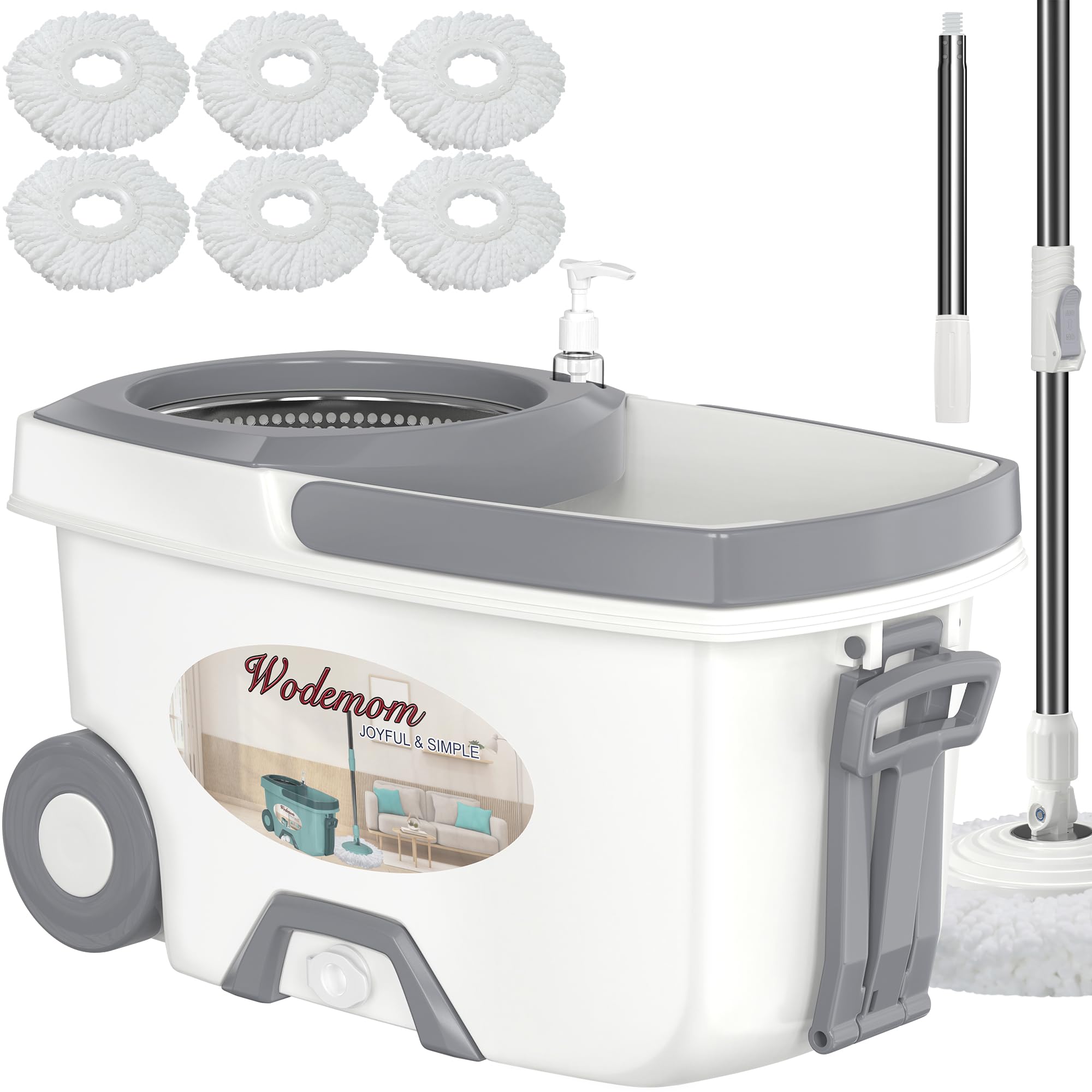 Wodemom Spin Mop Set