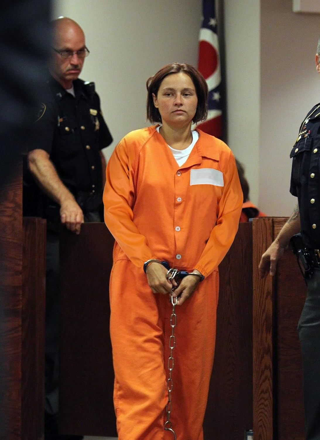 MCJC Adult Orange Prison Jumpsuit Costume, Inmate Uniform with Button Front, Halloween Dress Up Outfit - Image 6