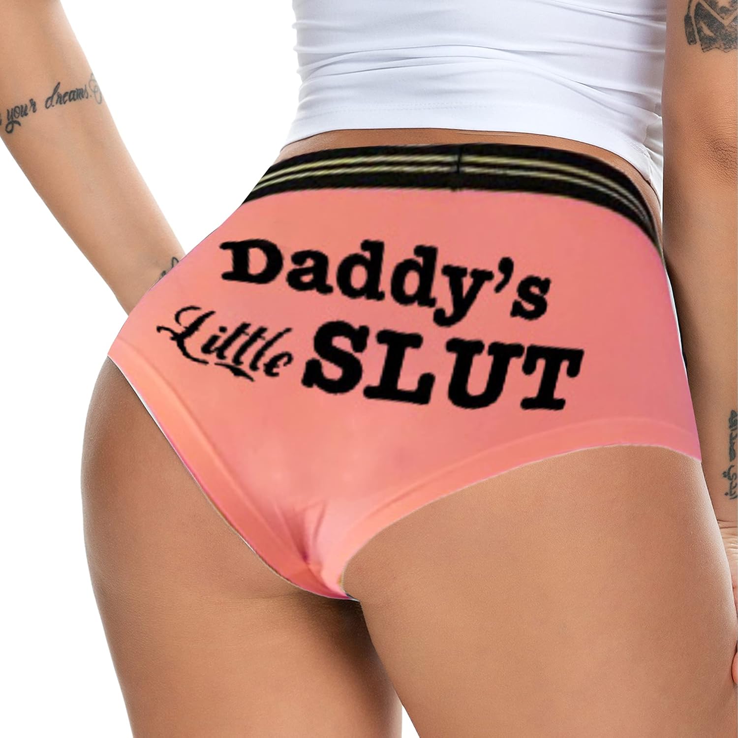 Women Regular & Plus Size Yoga Booty Shorts Sexy Printed Sports Hot Pants Briefs at  Women’s Clothing store