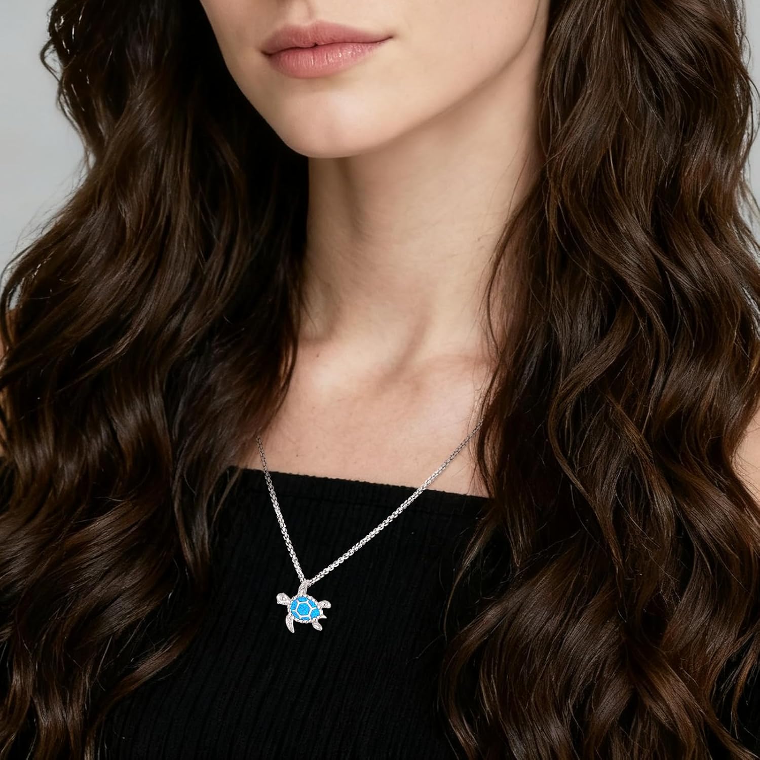 S925 Sterling Silver Animal Necklace for Women Cardinal Turtle Animal Jewelry Gifts - Image 6