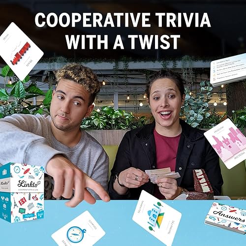 Miniatura 3 de Linkto Travel  Divertidos juegos de preguntas  Juegos de viaje  Juego de mesa para toda la familia  1 a 10 jugadores  30 minutos