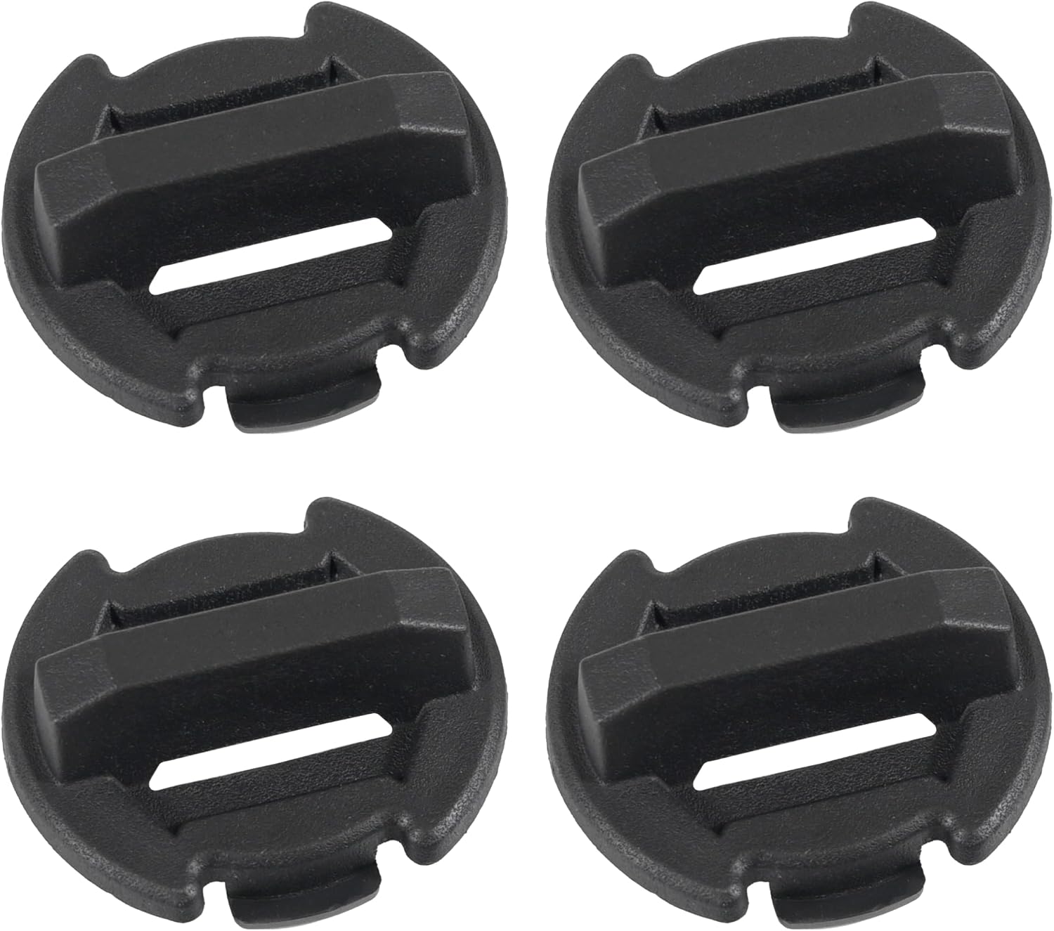 Floor Drain Plug Trap Seal for CFMOTO UFORCE 600 1000 / ZFORCE 800 950 2020-2023, Black Drain Cover Panels Twist Drain Plug Body Rocker Panels(Replace# 5BY0-042032, 4PCS)