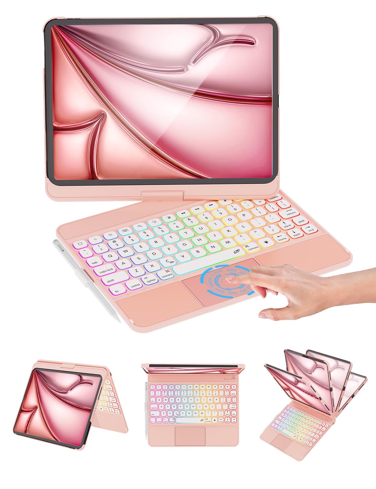 Baisla Keyboard Case for iPad Air 11-Inch(M2) & iPad Pro 11(4th