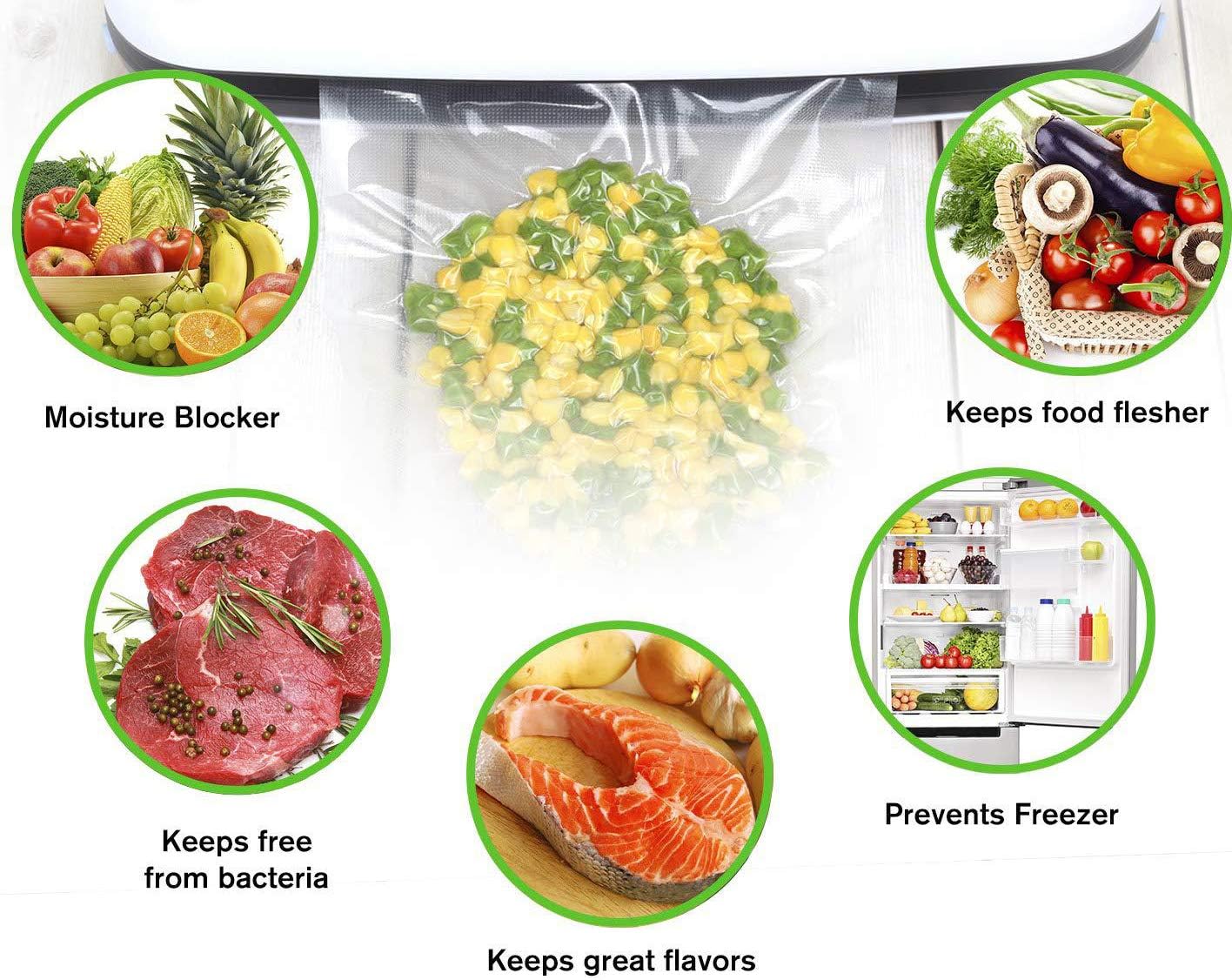 Best Deal Lawei 2 pack 11 x 50' Vacuum Sealer Rolls - Food Saver Bags Rolls Vacuum Sealer Bags for Food Saver, Sous Vide Crazy Deals Lawei 2 pack 11 x 50' Vacuum Sealer Rolls - Food Saver Bags Rolls Vacuum Sealer Bags for Food Saver, Sous Vide