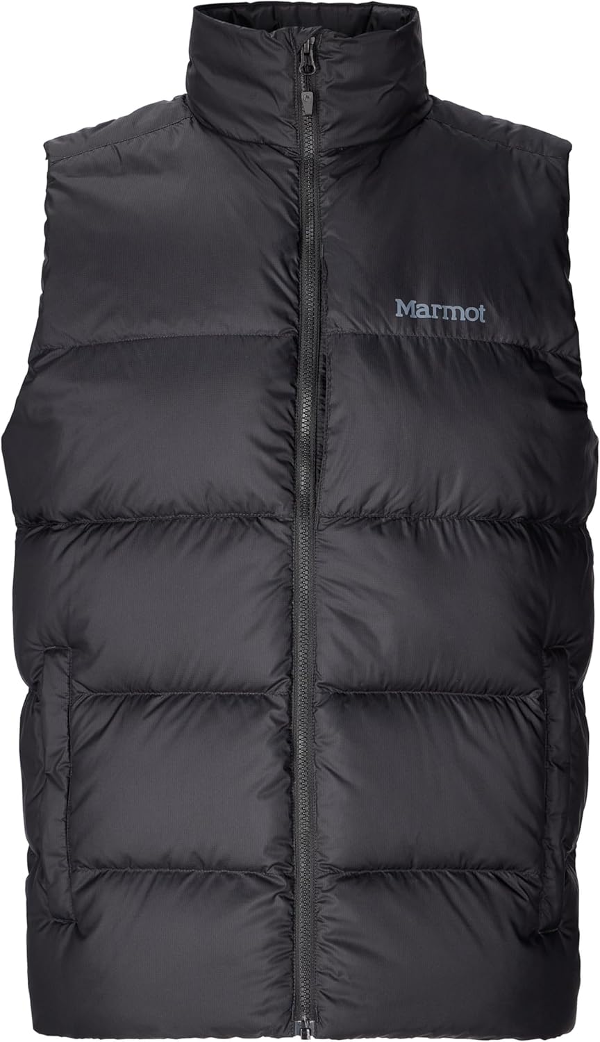 MARMOT Men's Guides Down Puffer Vest, Down Filled, Water Resistant, Black, Large - Image 5