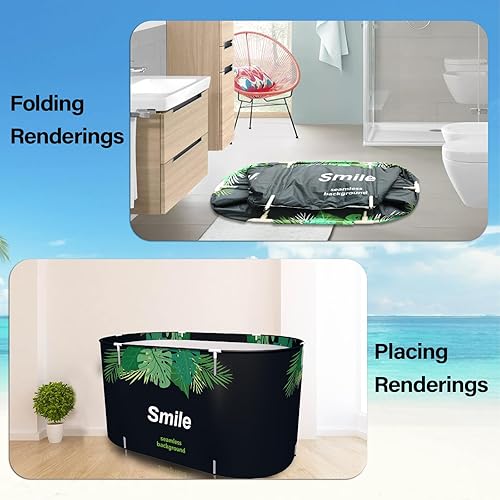Miniatura 3 de Bañera de hielo para atletas, bañera de inmersión fría XL Protable para entrenamiento de terapia de agua fría, bañera de spa, uso versátil en