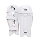 Whitedot Dot 2.1 PU Cricket Wicket Keeping Pad, Mens, White gallery image