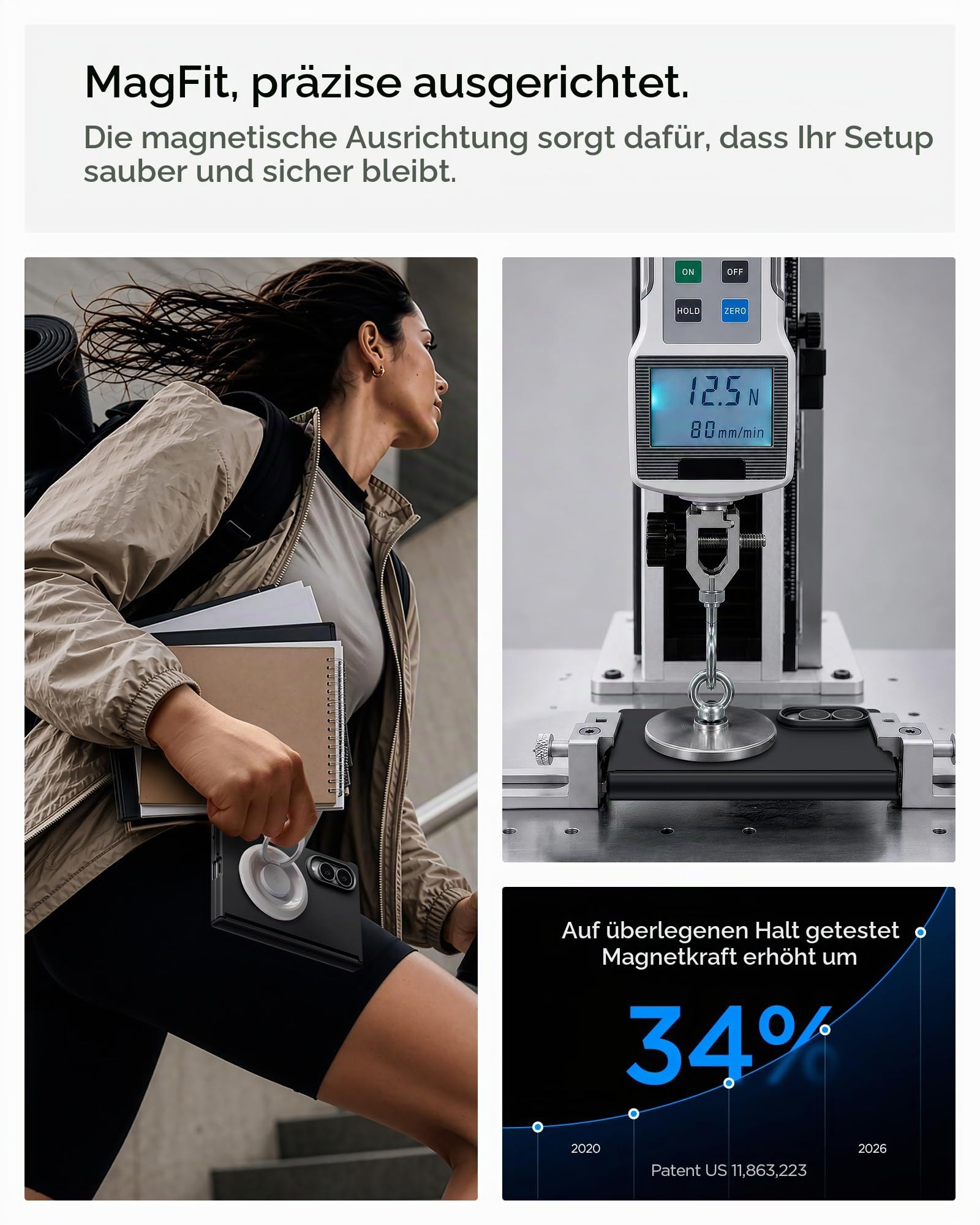 Spigen Air Fit Pro MagFit Hülle für Samsung Galaxy Z Fold 8 -Schwarz