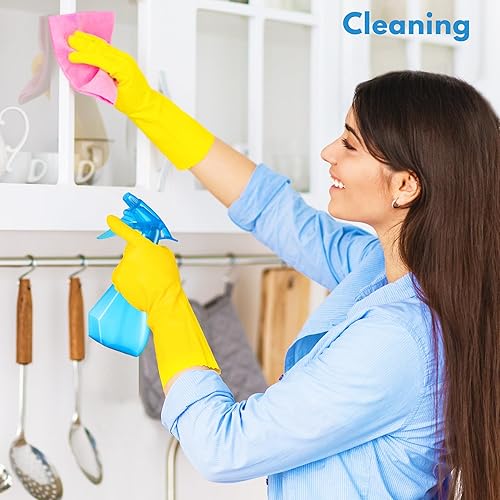 Miniatura 10 de DilaBee Botellas pulverizadoras (8 onzas) Botella de spray de agua para cabello, plantas, soluciones de limpieza, cocina, barbacoa, botella de