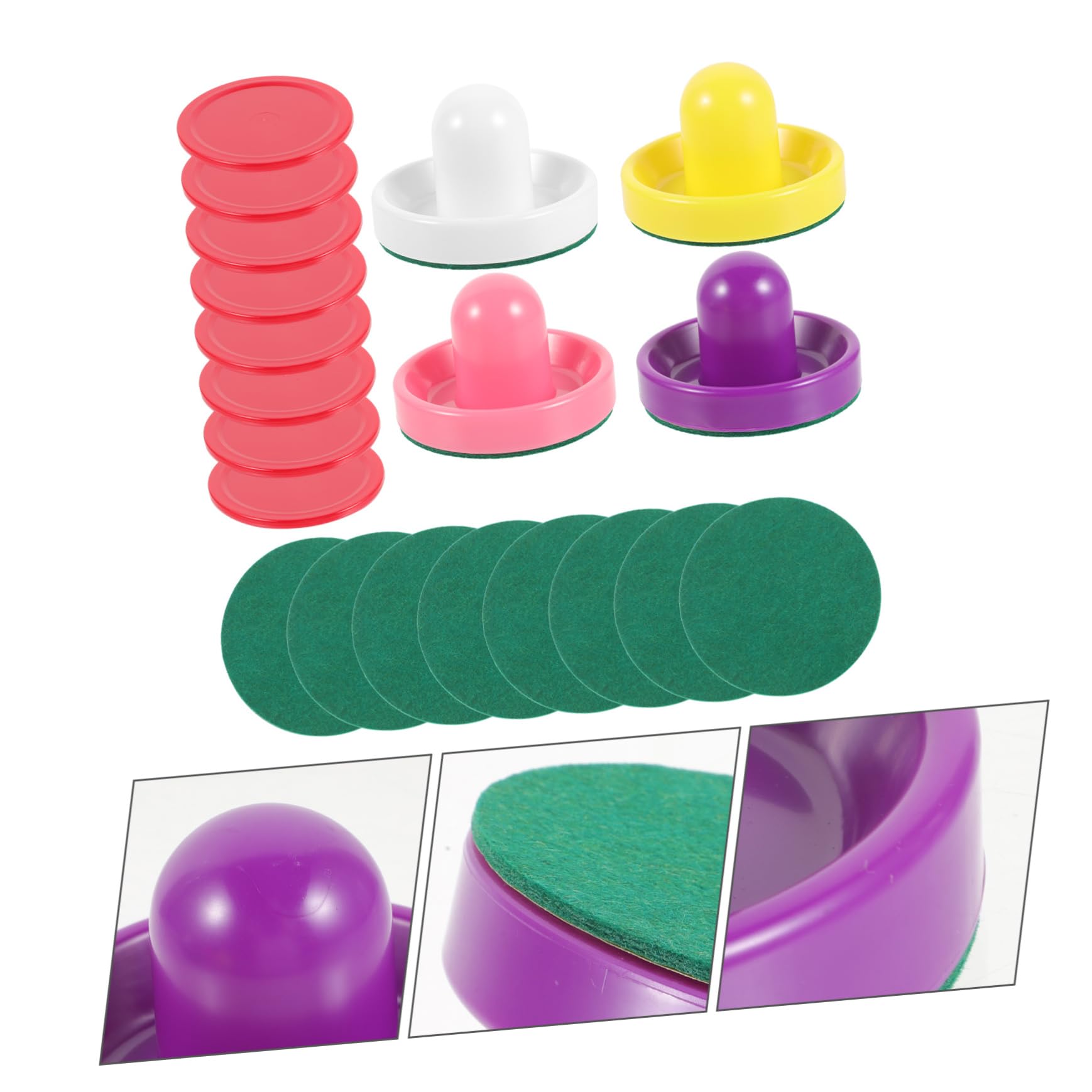 Didiseaon Copertura Per Air Hockey Giochi Nastro Adesivo Per Presa Rastrelliera Per Biliardo Tavolo Da Gioco Decorazioni Per Hockey Pagaie Per Air Hockey Nastro Per Mazze Giocatori