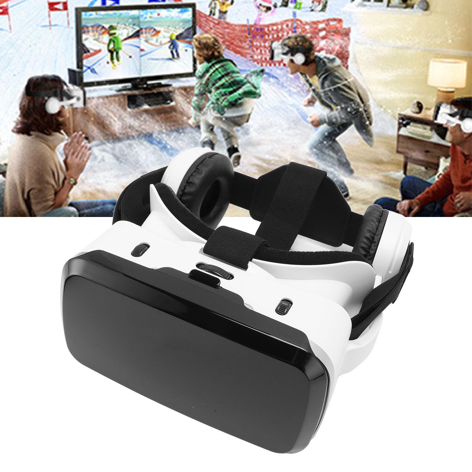 Occhiali 3D VR Regolabili Con Lenti HD E Anti-luce Blu: Per Film E Giochi Coinvolgenti