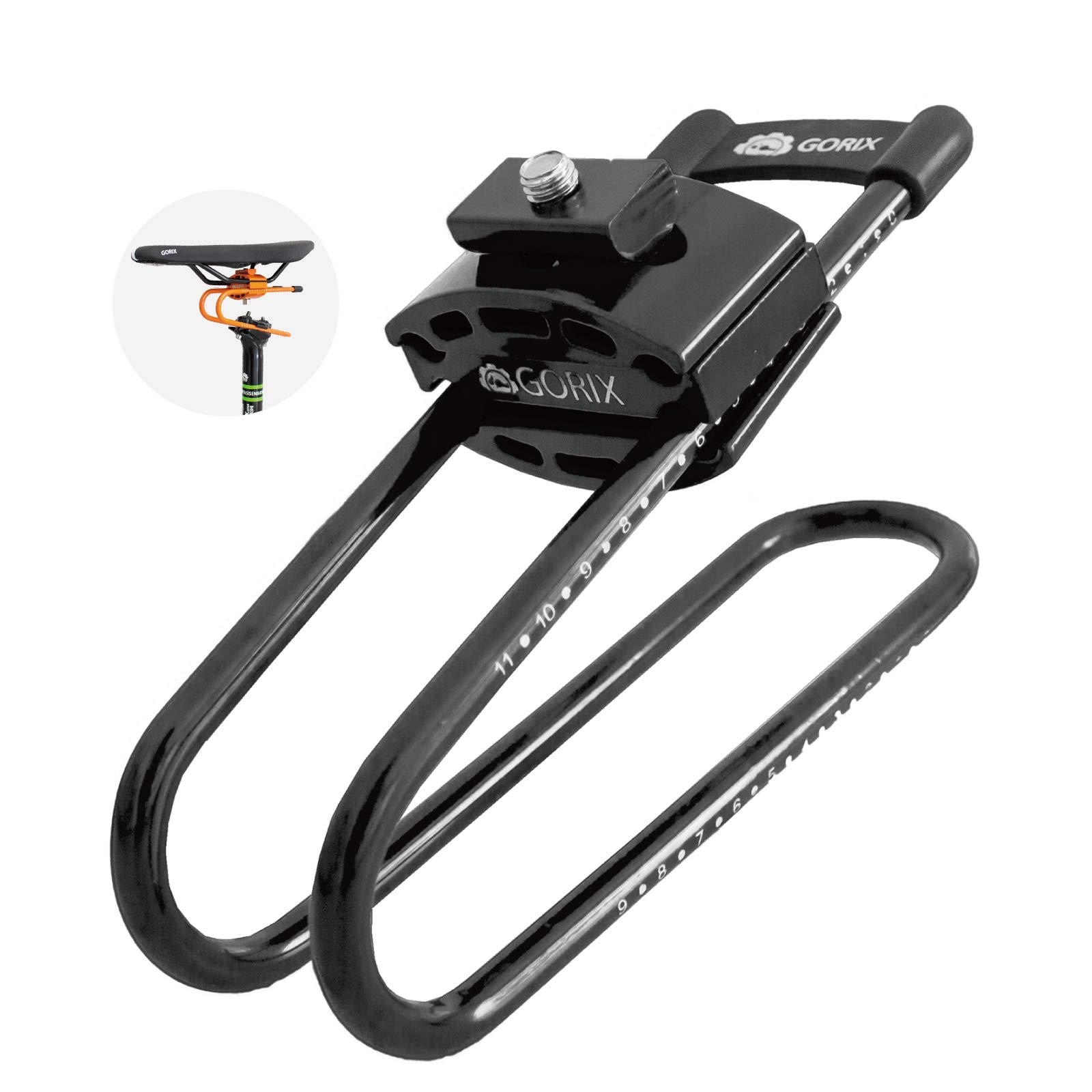 GORIX Bike Saddle Suspension Spring Steel Shock Absorber MTB Road Bicycle (GX-SSP(Global Edition))
