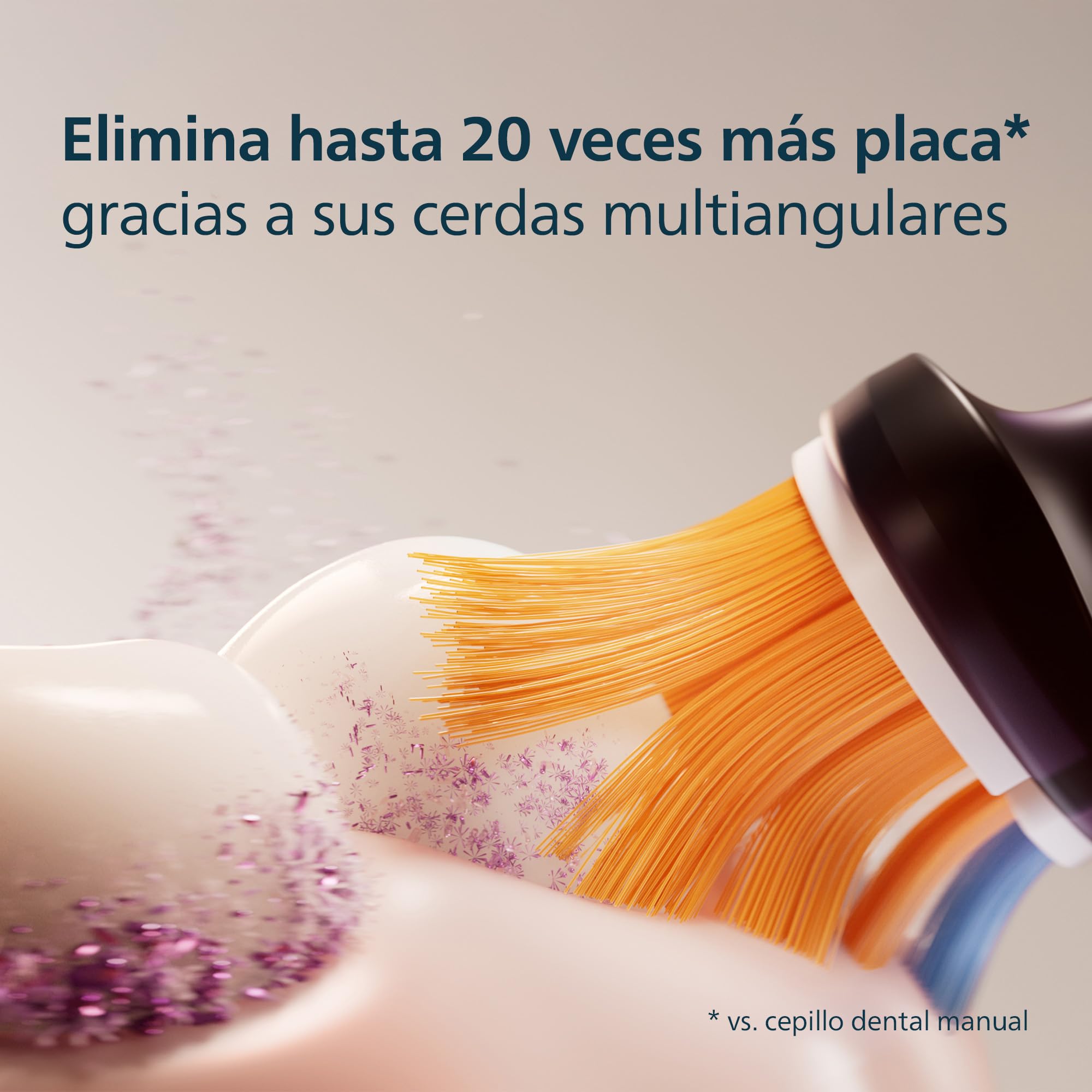 Philips Sonicare A3 Premium All-in-One, cabezales de cepillado de repuesto originales, negro, paquete de 4, HX9094/88