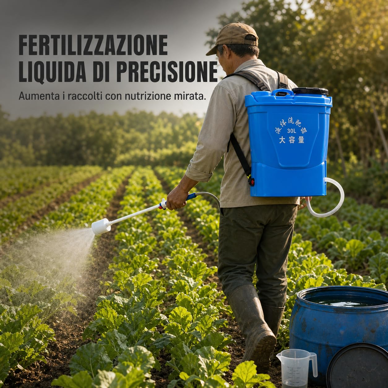 Spruzzatore Fertilizzante Zaino Agricolo
