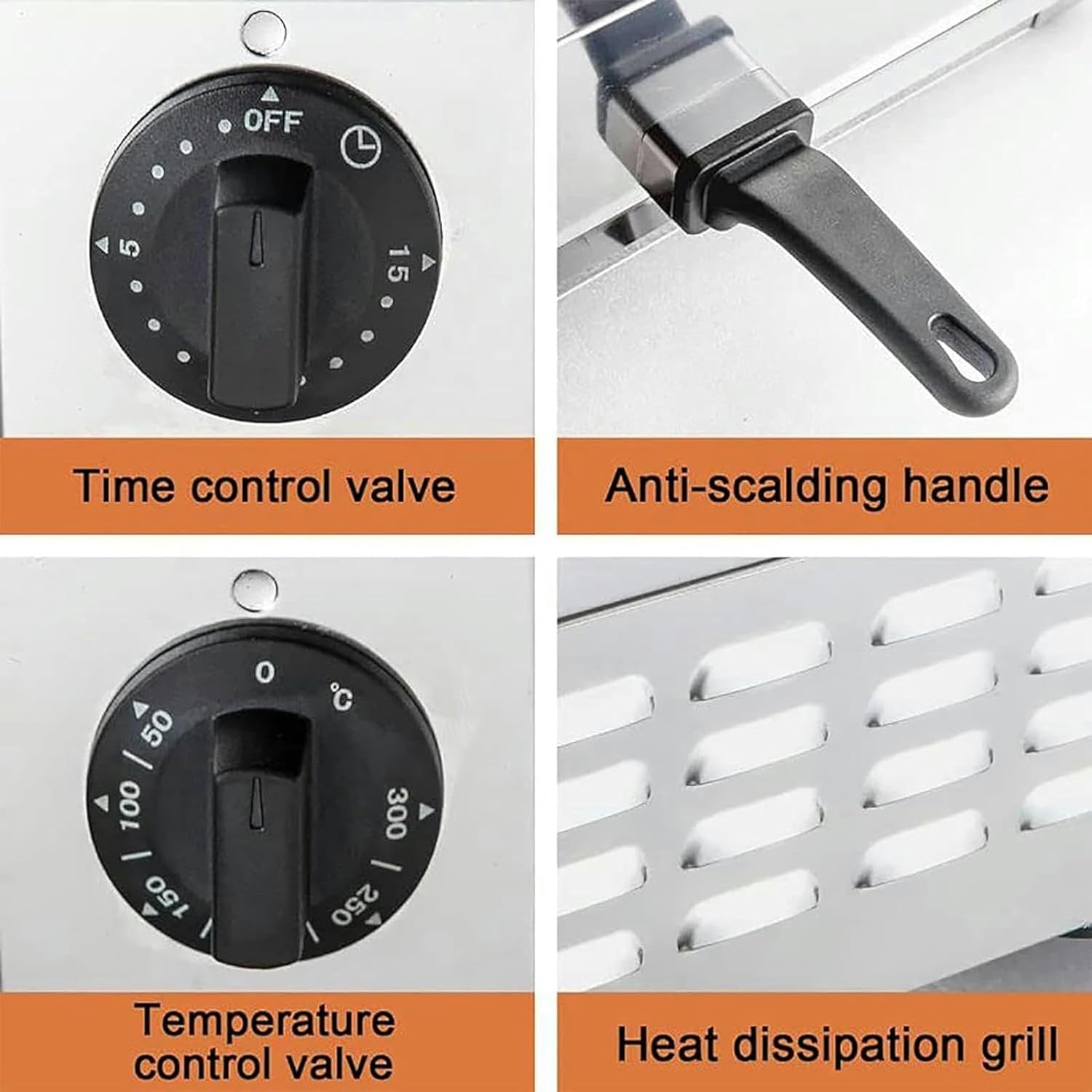 Pizza Electric Oven, Toaster Oven With 16 ""stainless Steel Personal Pizza Drawer, Adjustable Temperature Of 50-300 ° C/uniform Heating, Suitable For Kitchen And Commercial Use, Default