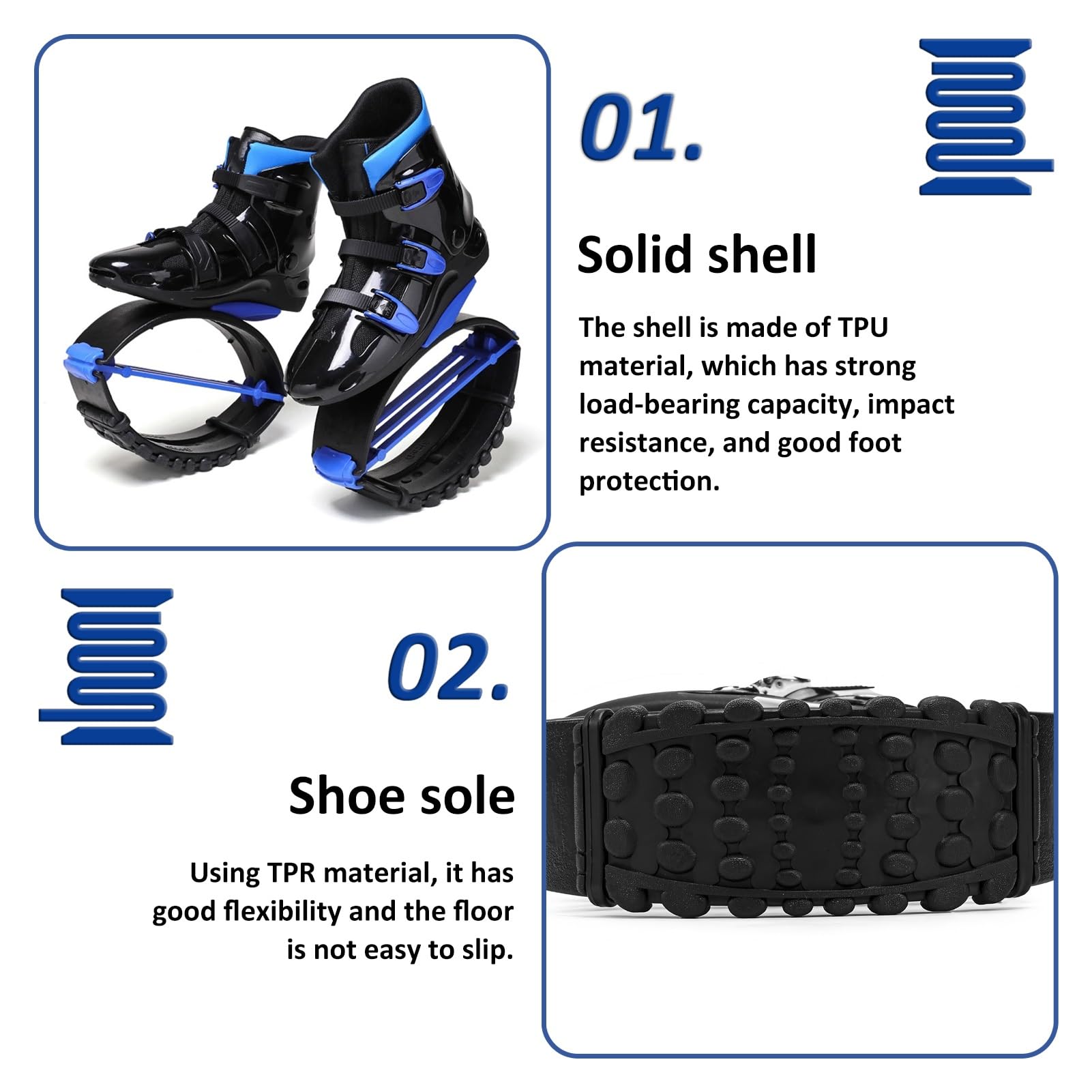 Känguru-Springschuhe Für Männer Und Frauen, Indoor- Und Outdoor-Tanz-Fitnesstrainings-Mondschuhe, Bequemes Design