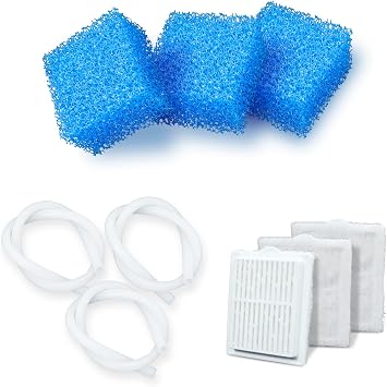 9-Piece Set Fish Tank Cartridges,Filter Cartridges Filter Media