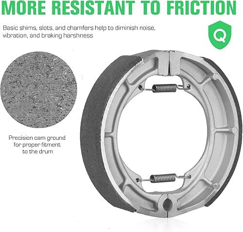 Miniatura 3 de Youxmoto Zapatas de freno delanteras y traseras para Suzuki King Quad 400, 2008 2009 2010 2011 2012 2013 214 2015 2016 2017 2018 2019 2020,