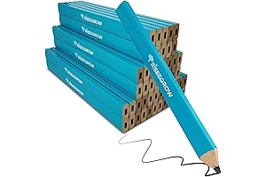 50 Set, Blue Carpenters Pencils Bulk