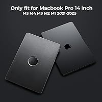Vista 6 de Funda esencial de viaje para MacBook Pro de 14 pulgadas, M5/M4/M3/M2/M1 Pro/Max Chip (2026-2021), funda protectora delgada, ventilación