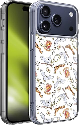 Vista 207 de Head Case Designs Funda de gel suave con licencia oficial de Harry Potter Slytherin, diseño de Reliquias de la Muerte XIII compatible con Apple