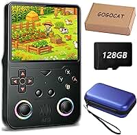 Console De Jogos Portátil Retrô M9,Mini Console De Videogame,Compatível Com Wi-Fi,Mais De 29 Emuladores, Sistema Akros 2.0 - Preto