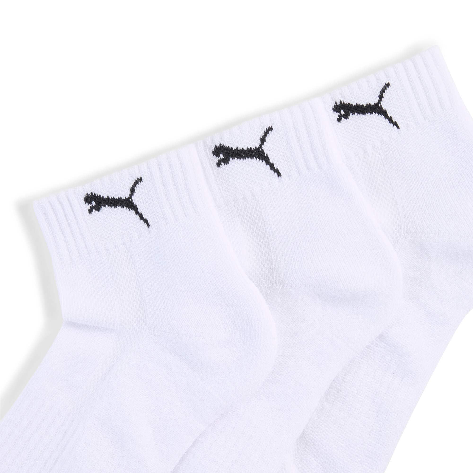PUMA Cushioned Quarter 3p Calcetín Unisex adulto (Pack de 3)