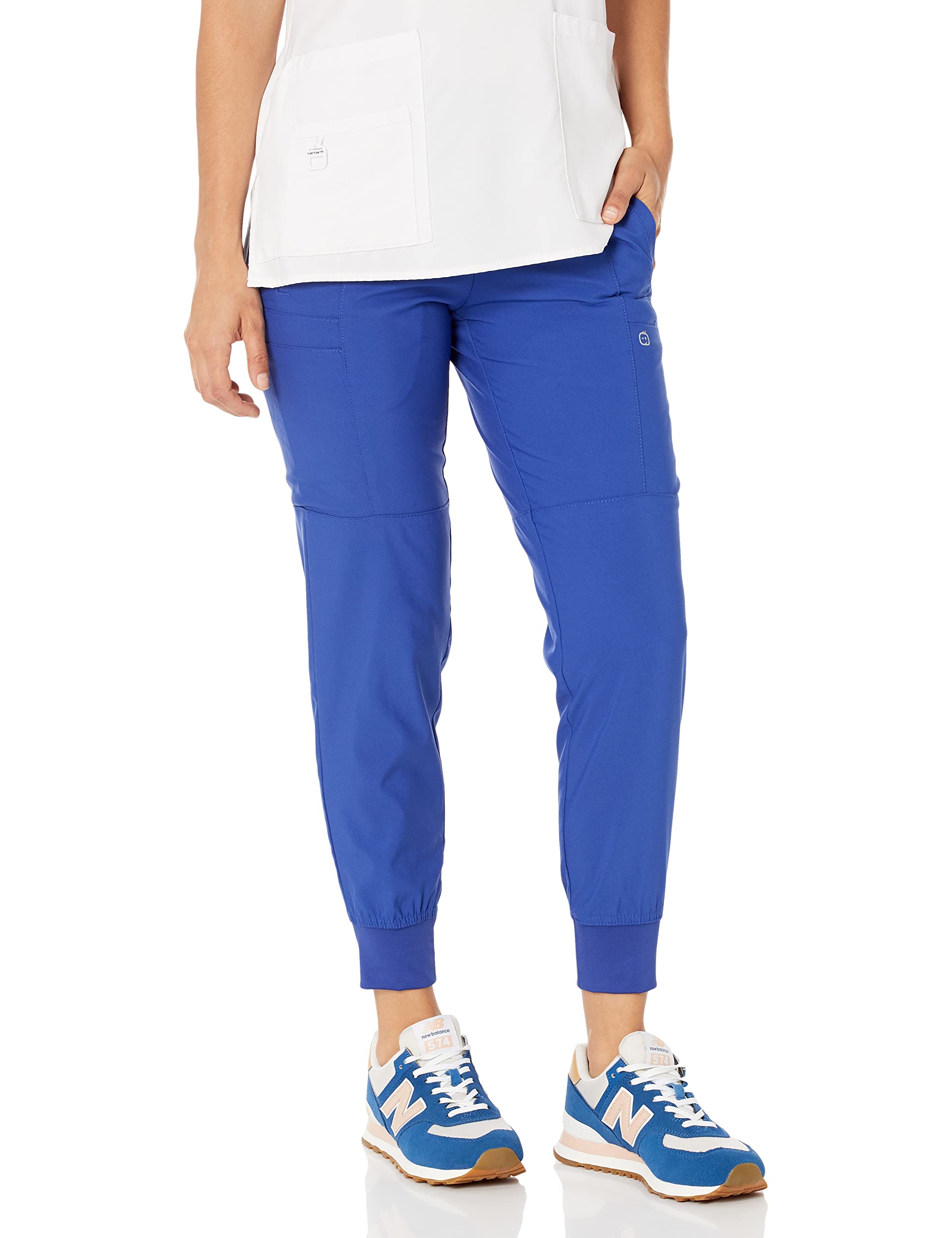 WonderWinkW123 Women's Comfort Waist Cargo Jogger Scrub Pant