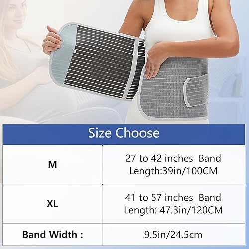 Miniatura 6 de Banda para el vientre posparto, faja abdominal poscirugía, cinturón de recuperación de sección C, cinturón de soporte de cinturapelvis para