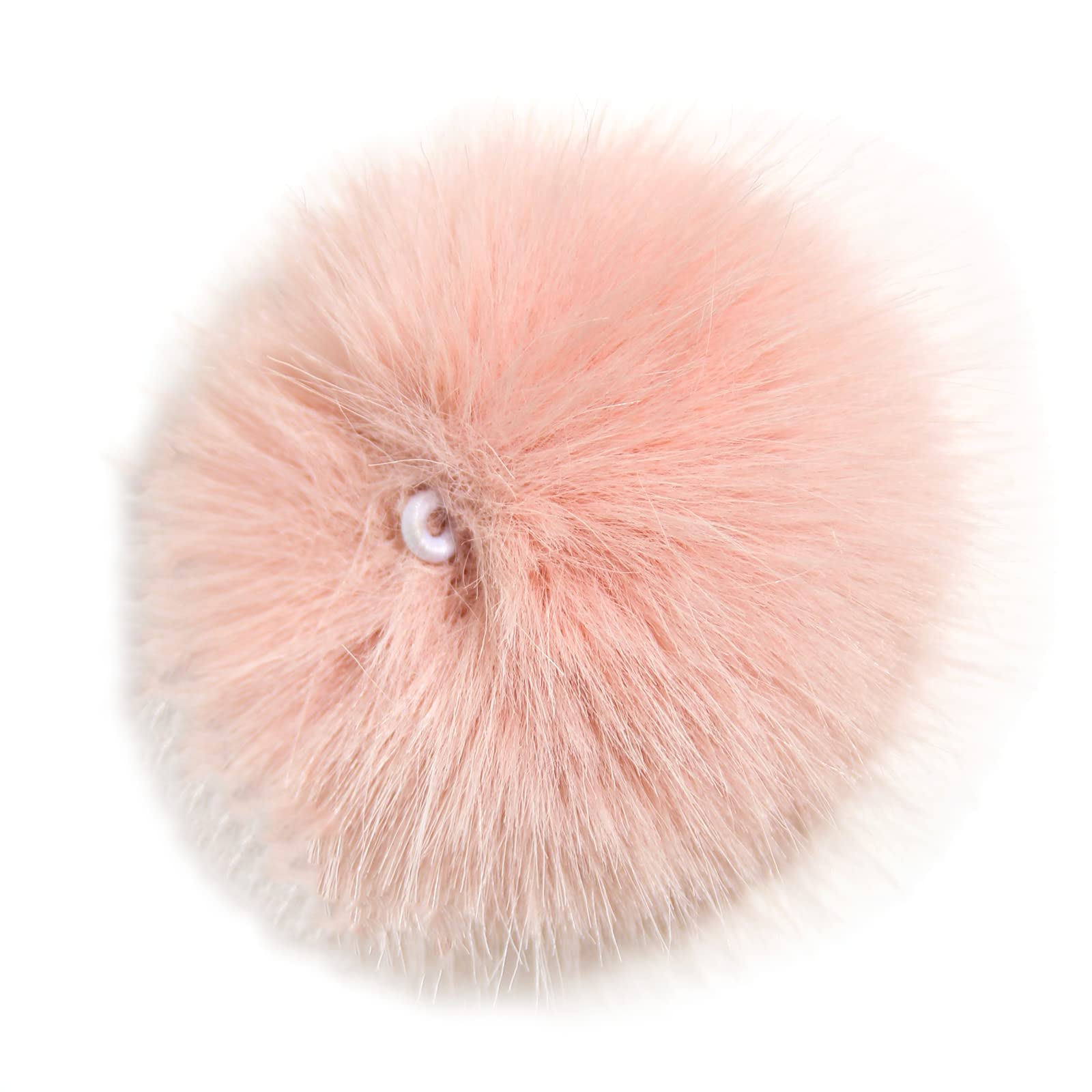 Lot De 30 Pompons En Fausse Fourrure De 6 Cm - Pour Travaux