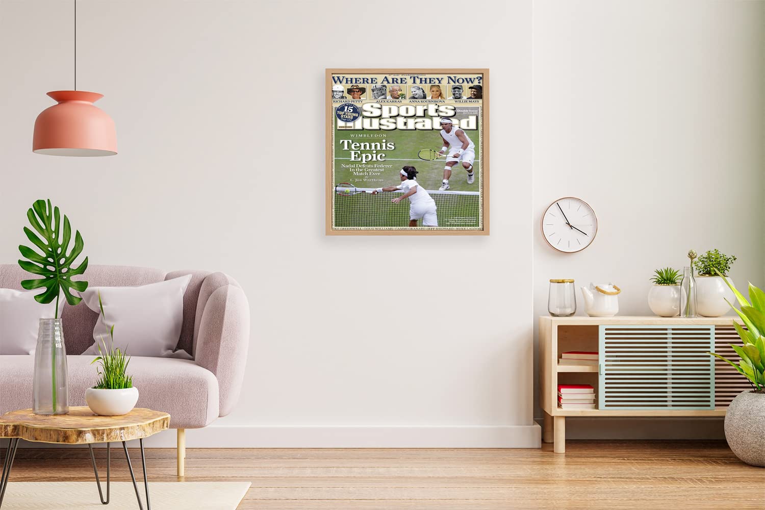 VERRE ART Printed Framed Canvas Painting for Home Decor Office Wall Studio Wall Living Room Decoration (14x14inch Wooden Floater) - Nadal And Switzerland