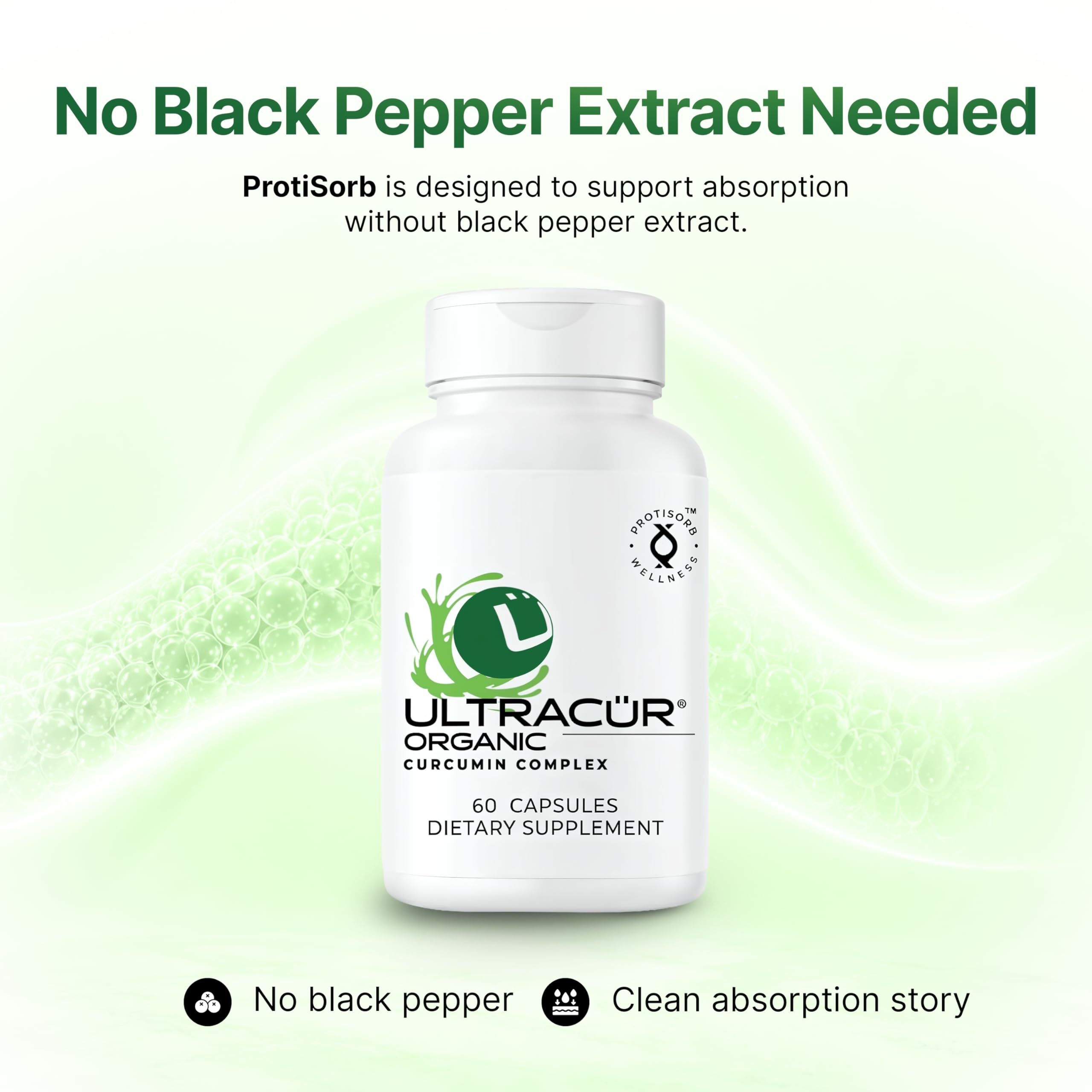 Organic USDA Certified - LPS™ Turmeric Curcumin - The Curcumin You Can Feel!™ US Patented Technology - 70% of People Feel a Significant Difference in A Week, 50% in 24 Hours! (60 Count) — Amazon image 3