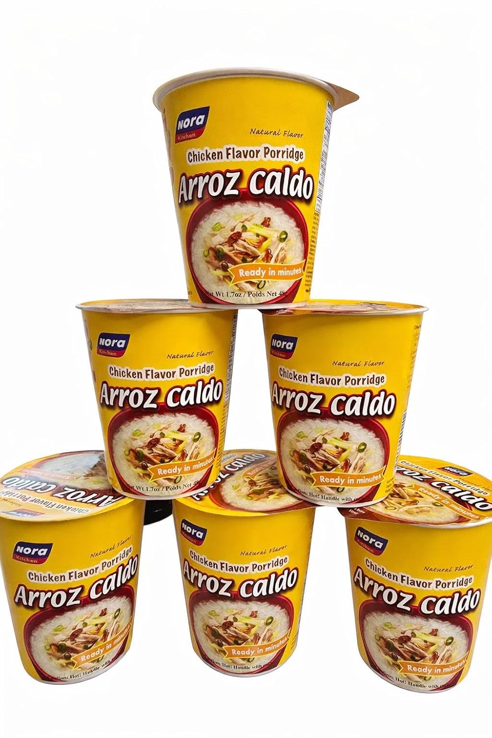 Nora Kitchen Soups & Porridge's (Arroz Caldo (Chicken Porridge), 6 Pack)