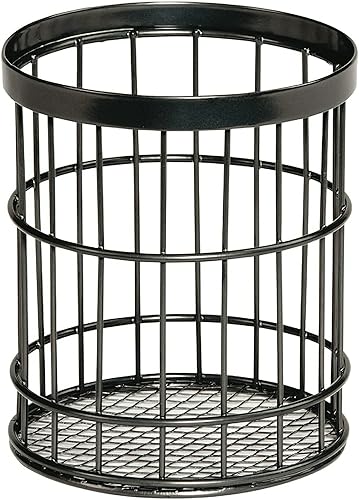 Miniatura 16 de G.E.T. 4-34418 Cesta Ovalada de 12" x 8.5", Clipper Mill de 2", Hierro Recubierto de POLIETILENO