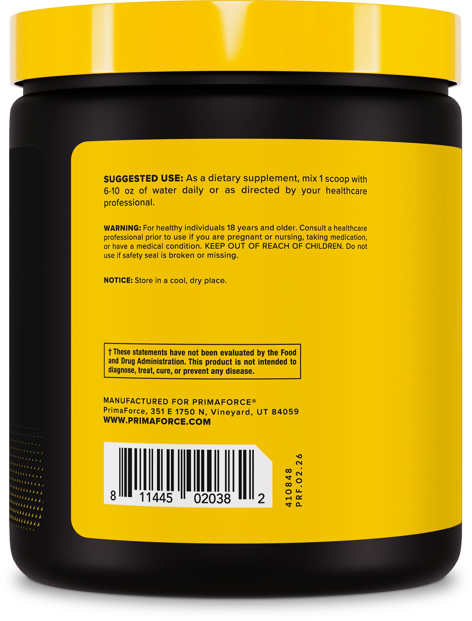 Primaforce Taurine, 1 pièce
